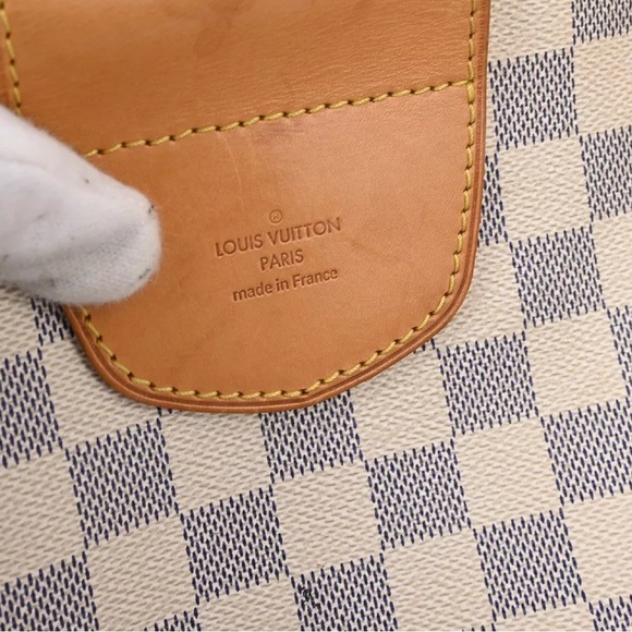 💃AUTHENTIC LOUIS VUITTON DAMIER AZUR STRESA GM BAG VI0160 - Picture 11 of 12